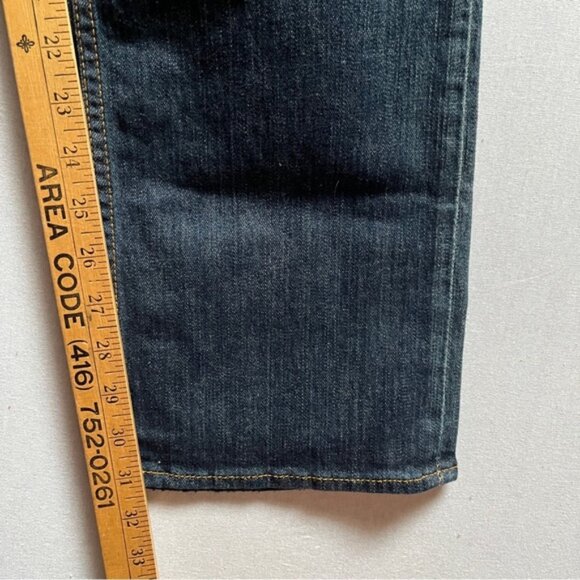 Vintage Banana Republic Premium Denim slim straight leg jeans Sz 14 - Picture 9 of 11